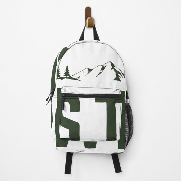 Item preview, Stay Wild Mountain Adventure Typography designed and sold by FusiTink.