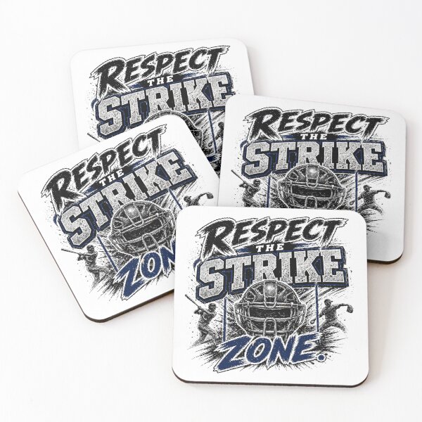 Item preview, Respect The Strike Zone Baseball Pitcher Batter designed and sold by the-dovlat.