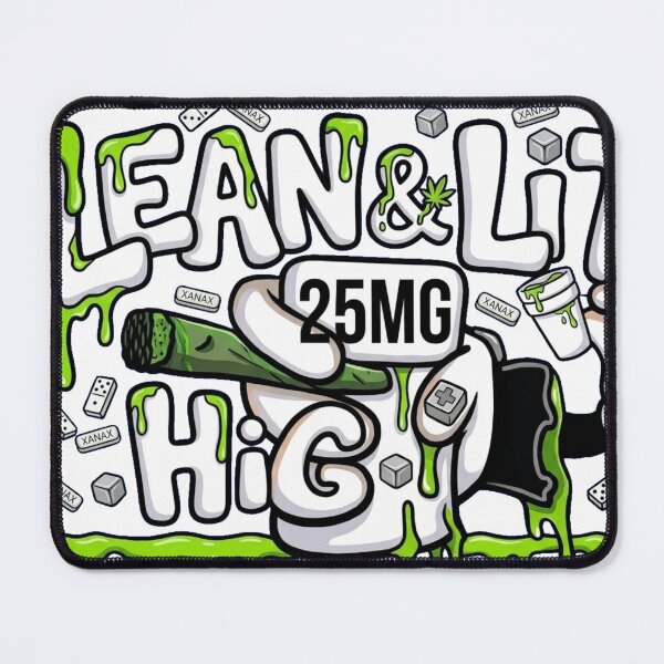 Item preview, Lean & Lit High Urban Cartoon Streetwear Art designed and sold by SajolCanva.