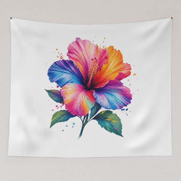 Artikelvorschau, Bunte Blume entworfen und verkauft von AureliasDesignStudio.