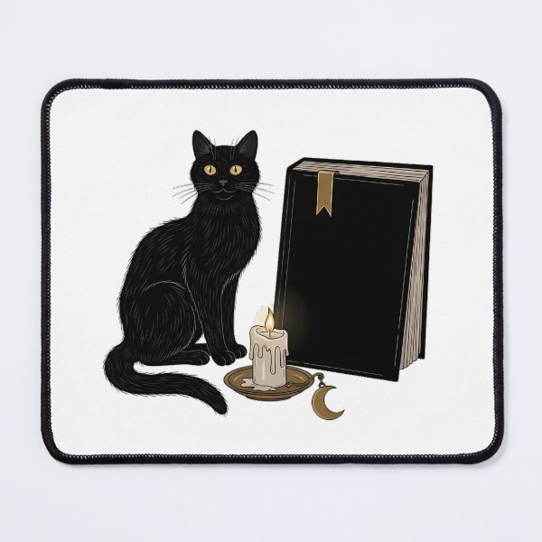 Item preview, Candle Book Cat Gift designed and sold by IllumeInk.