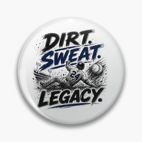 Item preview, Dirt Sweat Legacy Baseball Player Grit Hard Work designed and sold by the-dovlat.