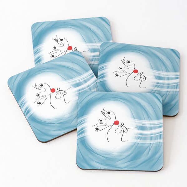 Item preview, Minimal Energy Flow Line Art with Red Accent designed and sold by Moon-Petal.
