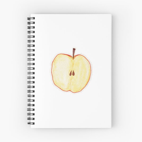 Item preview, watercolor apple half design  designed and sold by bluchocolate.