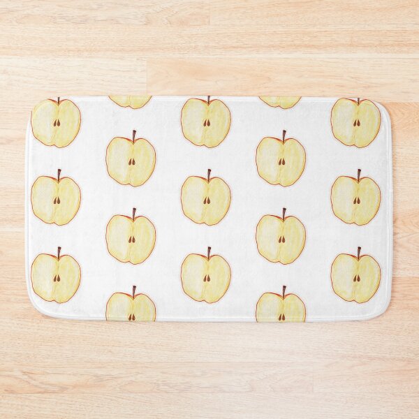 Item preview, watercolor apple half design  designed and sold by bluchocolate.
