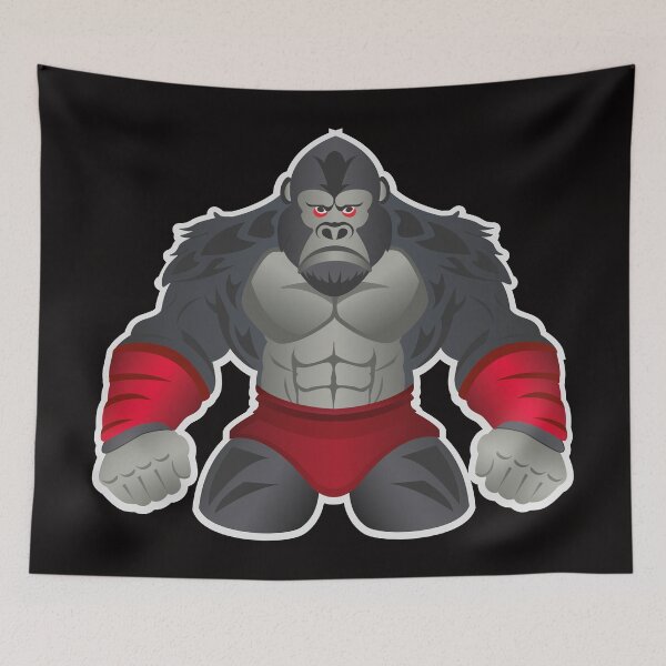 Item preview, Fierce Gorilla Mascot Sport Design designed and sold by ElectroSphere46.