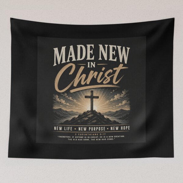 Item preview, Made New in Christ. Jesus T shirt designed and sold by GRACE THREADS .
