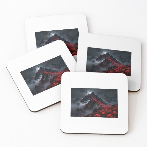 Item preview, The Red Spider Lilies on the Hillsides designed and sold by AllxN.