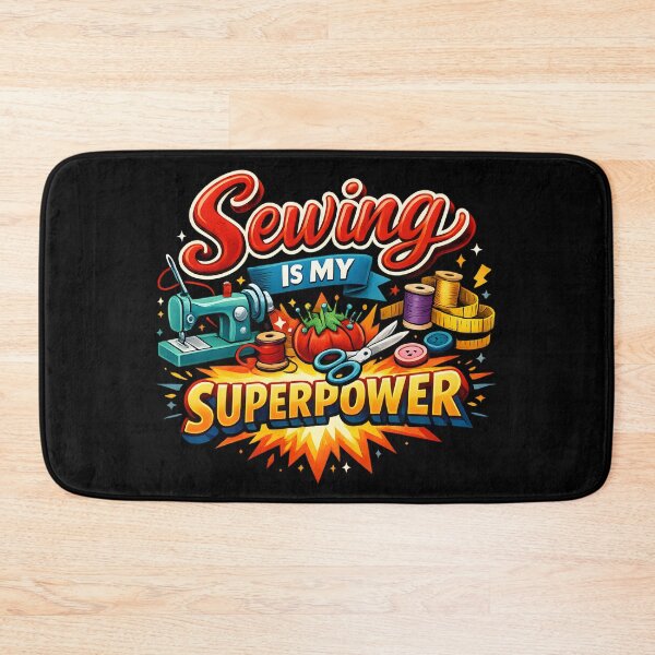 Item preview, Sewing Is My Superpower – Colorful Crafting Design designed and sold by blankTeeShirt.