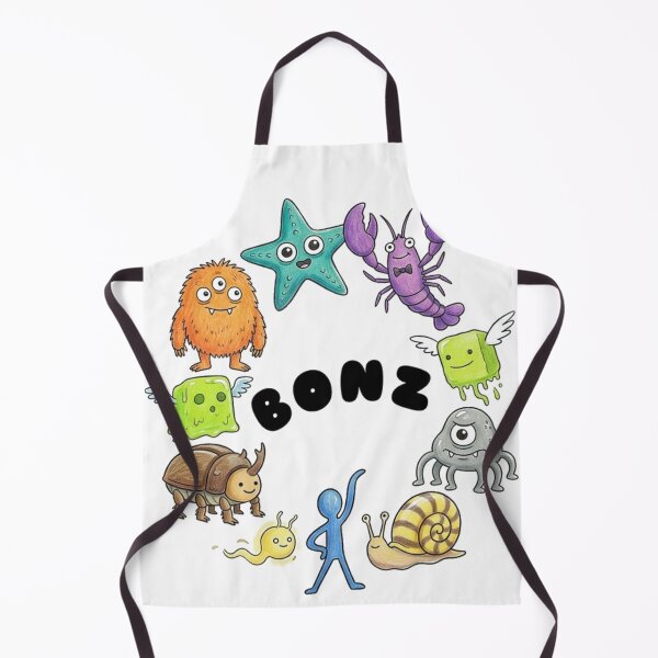 Item preview, Whimsical Bonz Monster & Creature Collection designed and sold by SajolCanva.