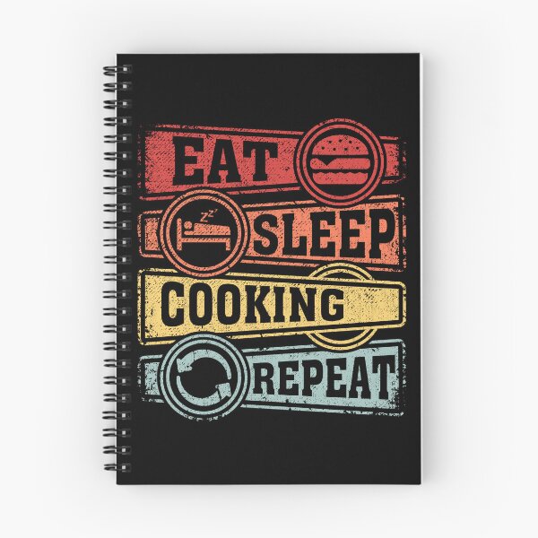 Item preview, Eat Sleep Cooking Repeat designed and sold by GabbyKash.