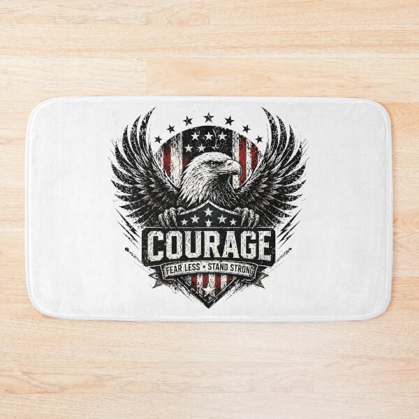 Item preview, 250 Anniversary of the USA - Courage Eagle – Grunge Patriotic USA Sticker designed and sold by Collins Design.