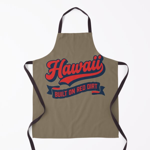Item preview, Hawaii Built On Red Dirt Heavy Metal Script Vintage 3D Block Shadow Muscle Decal designed and sold by Cozy-Old-Pub.