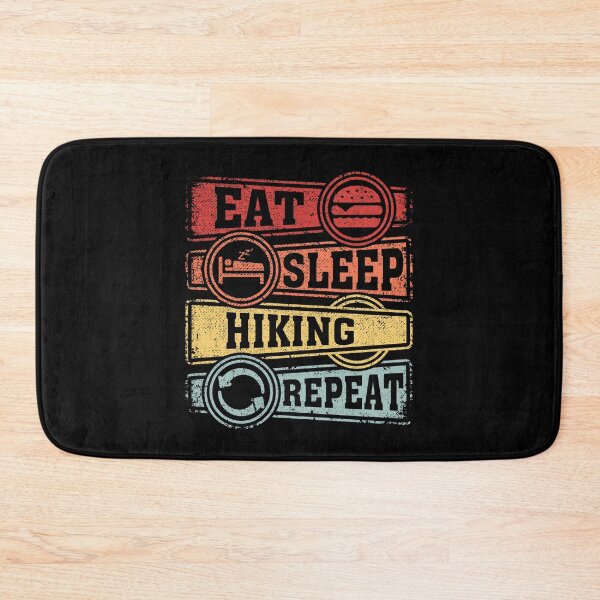 Item preview, Eat Sleep Hiking Repeat designed and sold by GabbyKash.