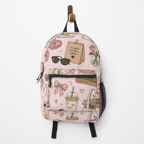 Item preview, Soft Pink Aesthetic Lifestyle Doodles designed and sold by LunaVales.