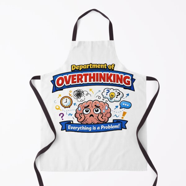 Item preview, Department of Overthinking Funny designed and sold by MonkiFlipp.