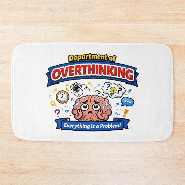 Item preview, Department of Overthinking Funny designed and sold by MonkiFlipp.
