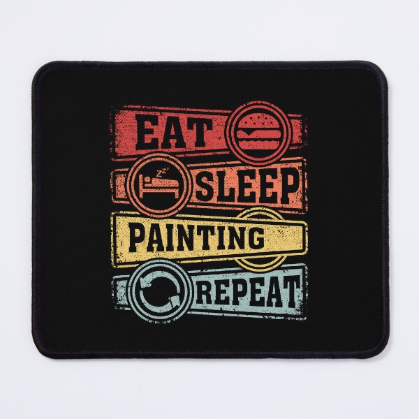 Item preview, Eat Sleep Painting Repeat designed and sold by GabbyKash.