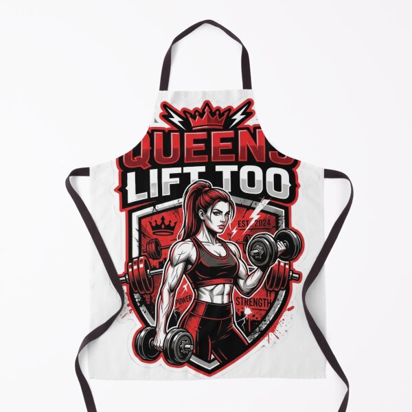 Item preview, Queens Lift Too - Fitness & Bodybuilding Empowered Woman Sticker designed and sold by TITAN AESTHETICS .