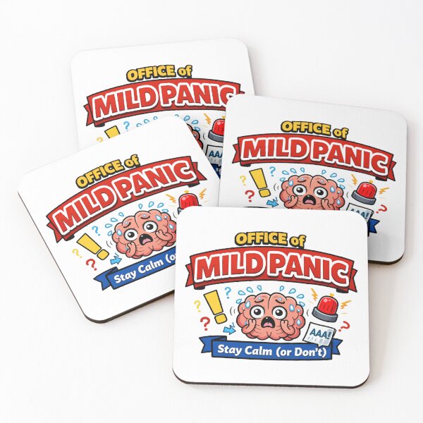 Item preview, Office of Mild Panic designed and sold by MonkiFlipp.