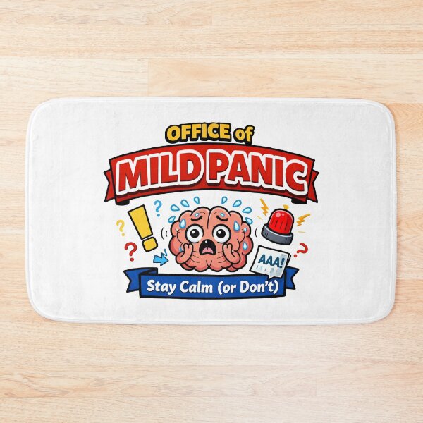 Item preview, Office of Mild Panic designed and sold by MonkiFlipp.