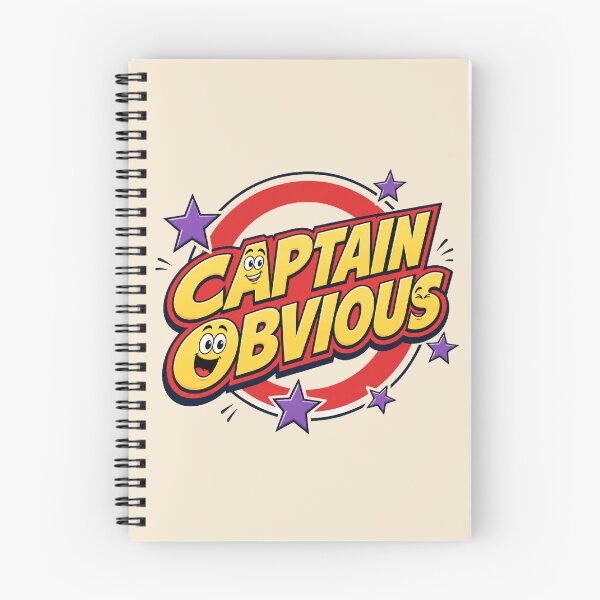 Item preview,  Captain Obvious designed and sold by DinoDesign02.