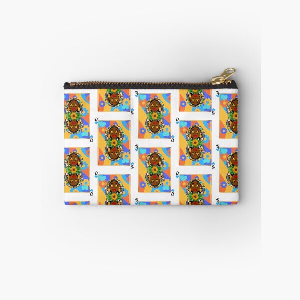 Item preview, Oshun Retro Floral Playing Card designed and sold by artbyomega.