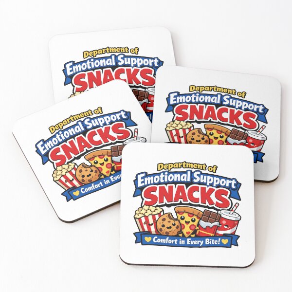 Item preview, Department of Emotional Support Snacks designed and sold by MonkiFlipp.