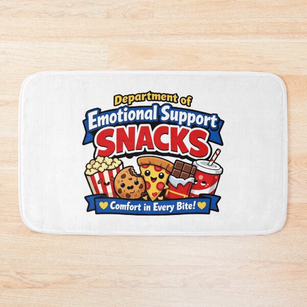 Item preview, Department of Emotional Support Snacks designed and sold by MonkiFlipp.