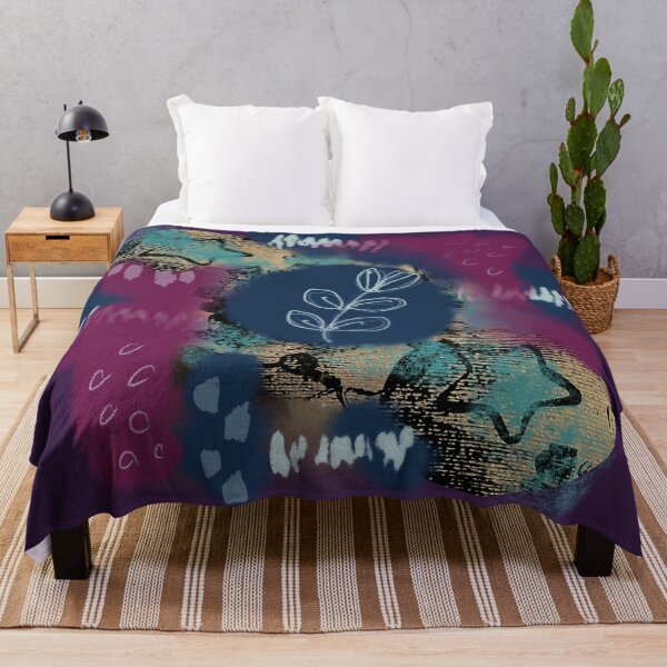 Item preview, Midnight Botanical – Minimal Abstract Nature designed and sold by Kaya10Studio.