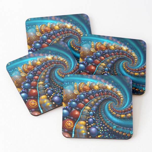 Item preview, Mesmerizing Swirling Orbs in Abstract Design designed and sold by Artessie.