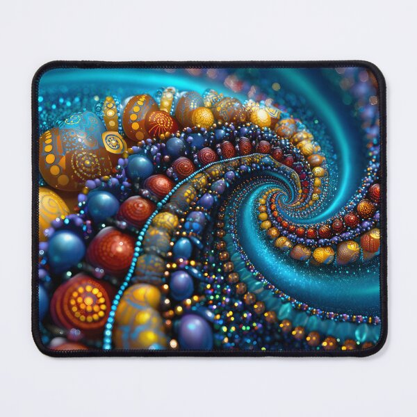 Item preview, Mesmerizing Swirling Orbs in Abstract Design designed and sold by Artessie.