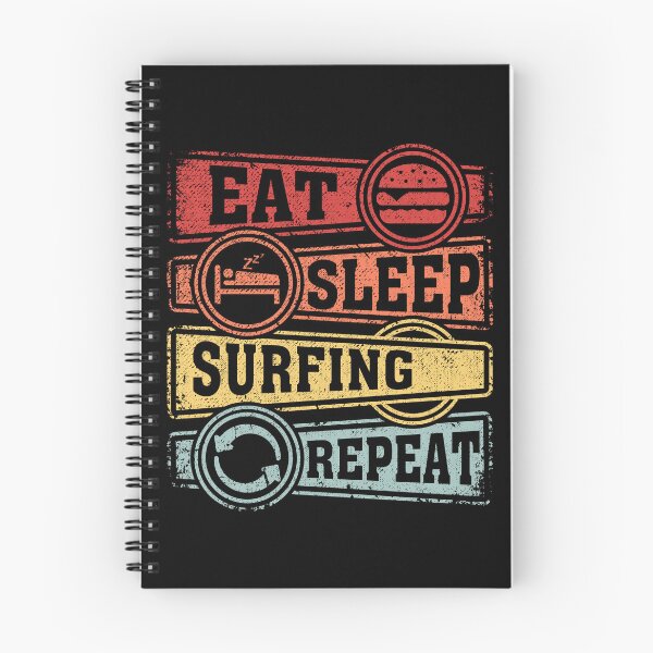 Item preview, Eat Sleep Surfing Repeat designed and sold by GabbyKash.
