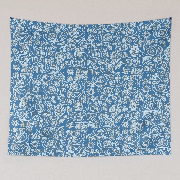 Item preview, snail design tribal designed and sold by Nice-patterns.