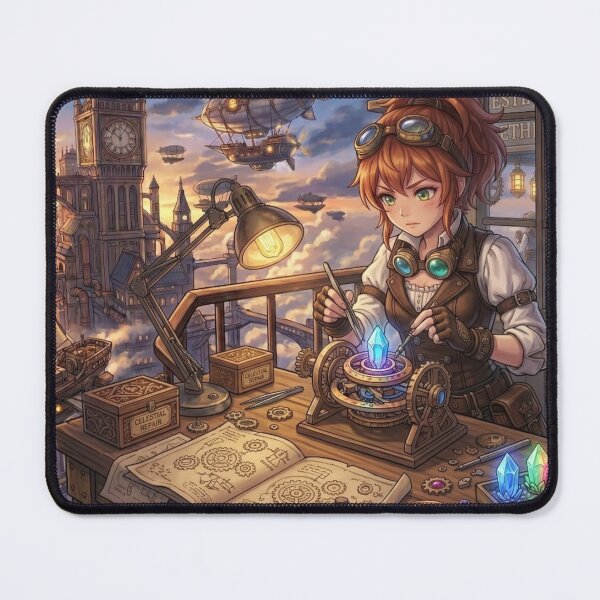 Item preview, Crystal Magic & Steampunk Inventor at the Workbench designed and sold by Vyxorea.