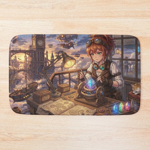 Item preview, Crystal Magic & Steampunk Inventor at the Workbench designed and sold by Vyxorea.