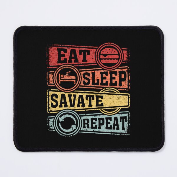 Item preview, Eat Sleep Savate Repeat designed and sold by GabbyKash.