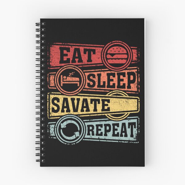 Item preview, Eat Sleep Savate Repeat designed and sold by GabbyKash.