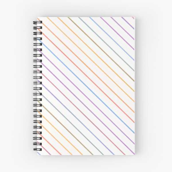 Item preview, Pastel Diagonal Lines Pattern – Minimalist Colorful Stripes Design designed and sold by blankTeeShirt.