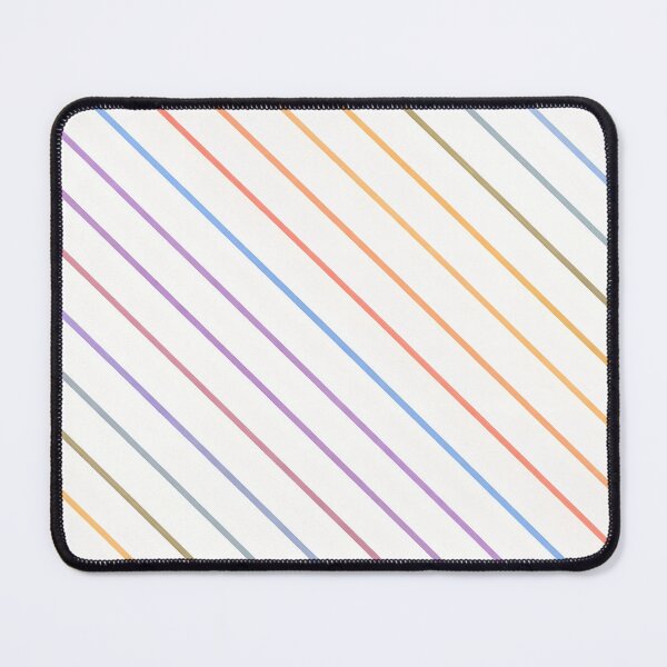 Item preview, Pastel Diagonal Lines Pattern – Minimalist Colorful Stripes Design designed and sold by blankTeeShirt.