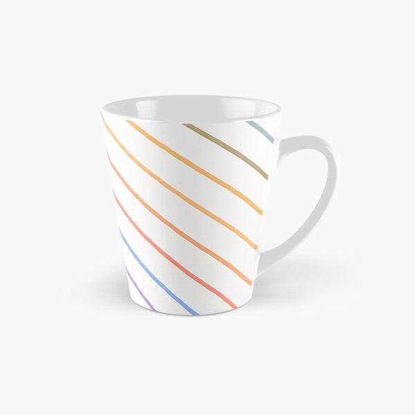 Item preview, Pastel Diagonal Lines Pattern – Minimalist Colorful Stripes Design designed and sold by blankTeeShirt.