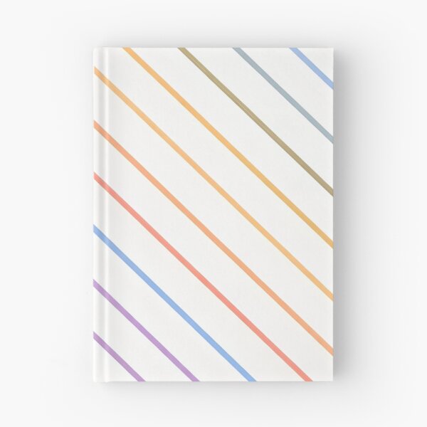 Item preview, Pastel Diagonal Lines Pattern – Minimalist Colorful Stripes Design designed and sold by blankTeeShirt.