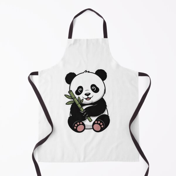 Item preview, Cute Baby Panda with Bamboo — Cartoon Wildlife Sticker designed and sold by Elviqus Shop.