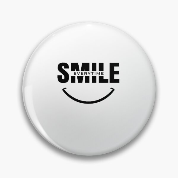 Item preview, Smile Everytime Positive Motivation Quote | Minimalist Happy Vibes Typography Design for Daily Joy designed and sold by Bright Nest Studio.