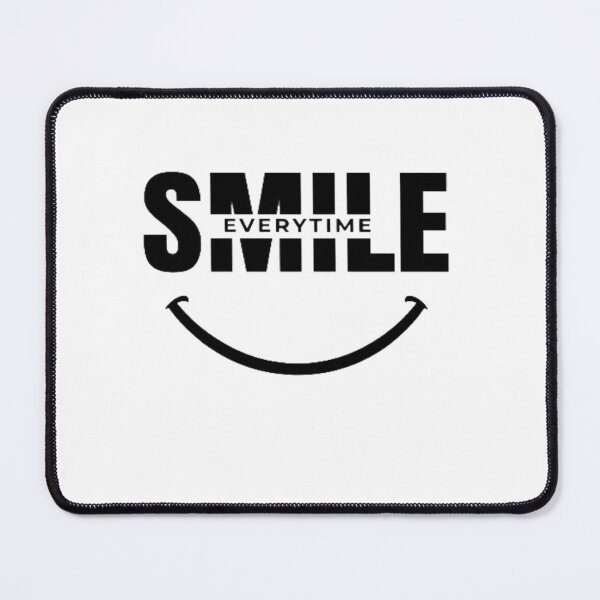 Item preview, Smile Everytime Positive Motivation Quote | Minimalist Happy Vibes Typography Design for Daily Joy designed and sold by Bright Nest Studio.
