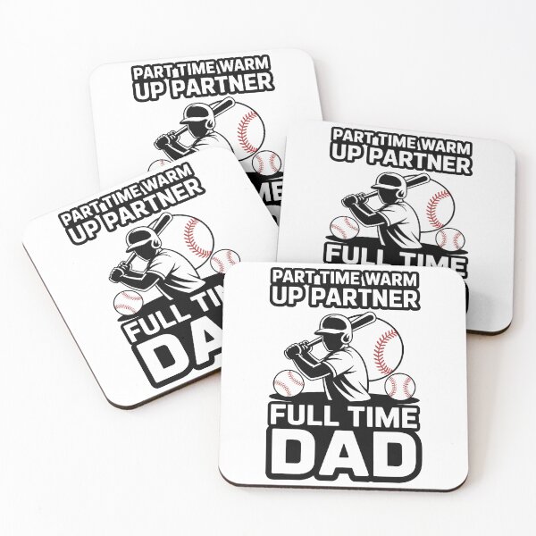 Item preview, Part Time Warm Up Partner Full Time Dad Hero Classic Baseball designed and sold by SEBANOX.