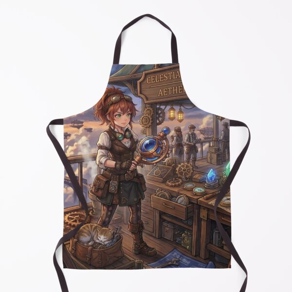 Item preview, Steampunk Market Stall for Aether Crystals & Navigation designed and sold by Vyxorea.
