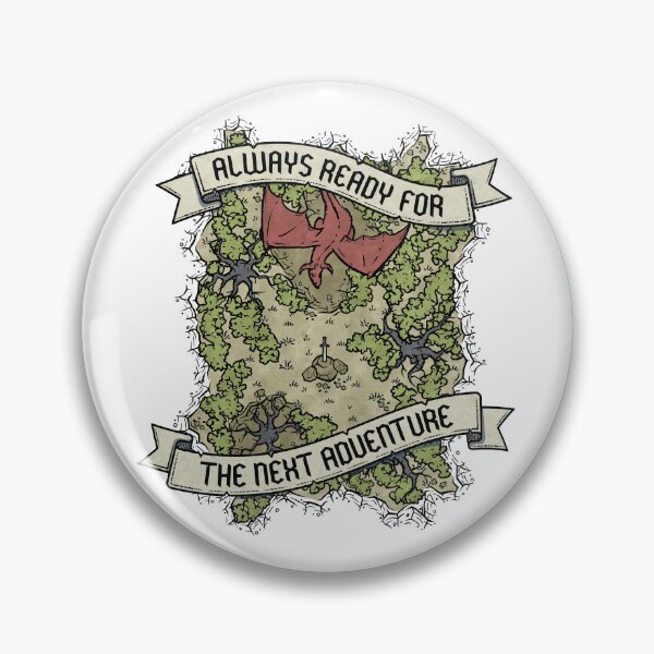 Item preview, Always Ready for the Next Adventure DnD designed and sold by wolfkin-design.