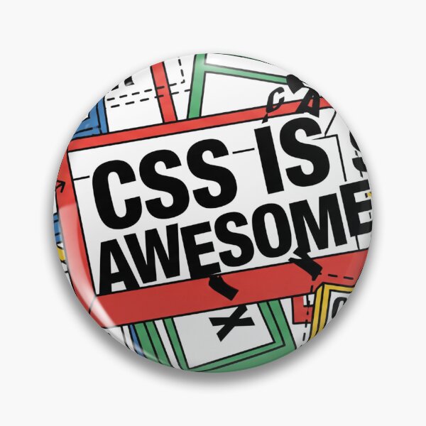Item preview, CSS Is Awesome Funny Web Developer Overflow designed and sold by ModMotiff.