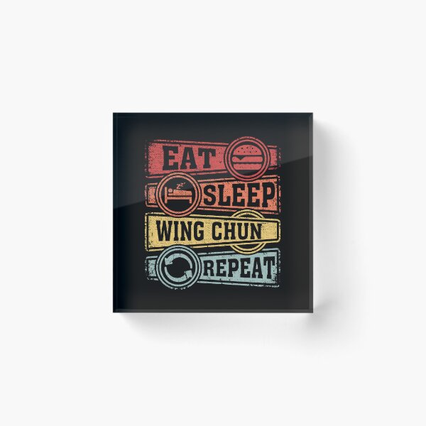 Item preview, Eat Sleep Wing Chun Repeat designed and sold by GabbyKash.